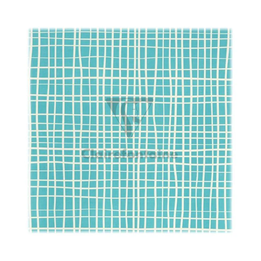 Clairefontaine Excellia Tiny Rolls - Papier cadeau - 35 cm x 5 m - 80 g/m² - bleu ligné