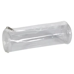 Clairefontaine Fantasy - Trousse ronde transparente - spécial examen