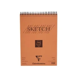Clairefontaine Fine Arts - Bloc dessin croquis - 100 feuilles - A3 - 90 gr - blanc