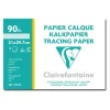 Clairefontaine Fine Arts - Pochette papier calque - 12 feuilles - A4 - 90 gr