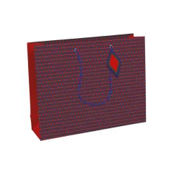 Clairefontaine Geo - Sac shopping 37,3 x 11,8 x 27,5 cm - rouge