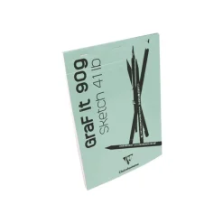 Clairefontaine Graf It - Carnet de croquis - 80 feuilles - A5 - 90 gr - disponible dans différentes couleurs