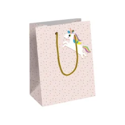 Clairefontaine Héros de mon enfance - Sac cadeau - 21,5 cm x 10,2 cm x 25,3 cm - rose