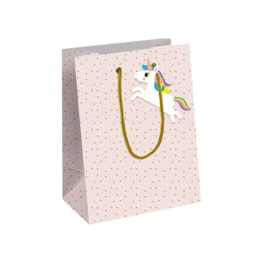 Clairefontaine Héros de mon enfance - Sac cadeau - 21,5 cm x 10,2 cm x 25,3 cm - rose