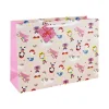 Clairefontaine Héros de mon enfance - Sac cadeau - 37,3 cm x 11,8 cm x 27,5 cm - rose