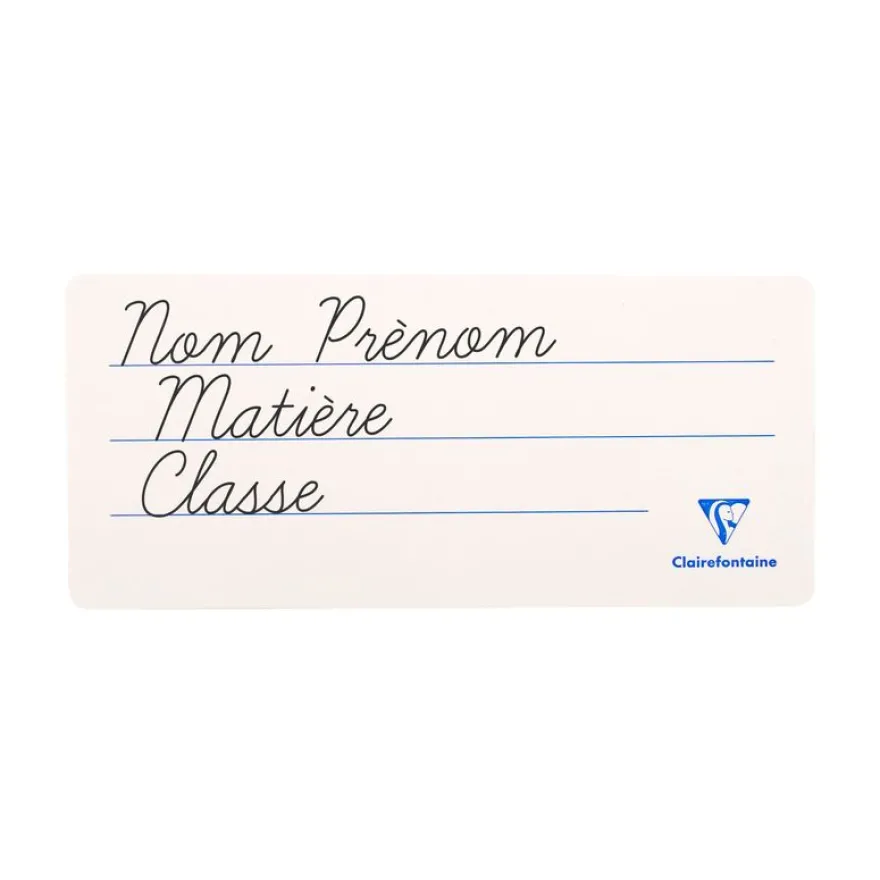 Clairefontaine Koverbook - Bloc de cours agrafé A4+ - 160 pages détachables perforées - petits carreaux (5x5 mm) - disponible dans différentes couleurs