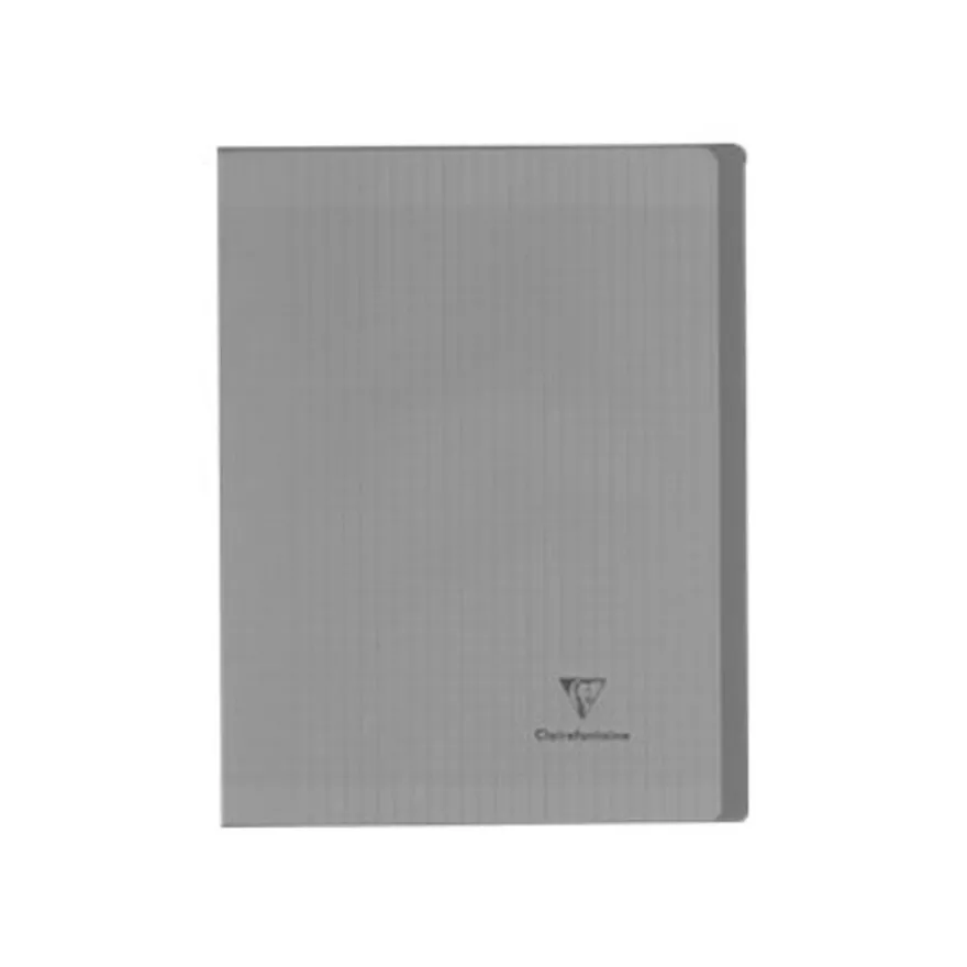 Clairefontaine Koverbook - Cahier polypro 24 x 32 cm - 96 pages - petits carreaux (5x5 mm) - disponible dans différentes couleurs