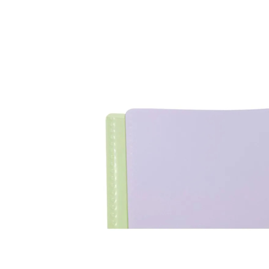 Clairefontaine Koverbook Blush - Cahier polypro 17 x 22 cm - 96 pages - grands carreaux (Seyes) - disponible dans différentes couleurs pastels