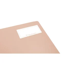 Clairefontaine Koverbook Blush - Cahier polypro 17 x 22 cm - 96 pages - grands carreaux (Seyes) - disponible dans différentes couleurs pastels