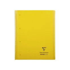 Clairefontaine Koverbook - Cahier à spirale polypro A4+ (22,5 x 29,7 cm) - 160 pages - petits carreaux (5x5 mm) - disponible dans différentes couleurs