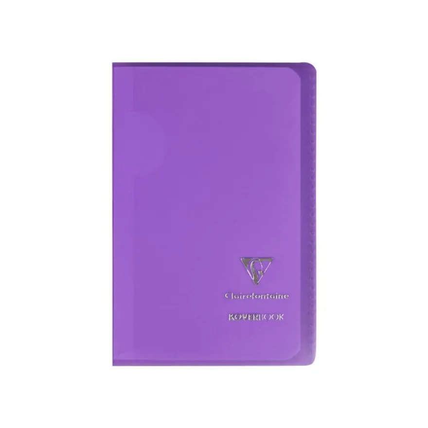 Clairefontaine Koverbook - Carnet polypro 9 x 14 cm - 96 pages - petits carreaux (5x5 mm) - disponible dans différentes couleurs