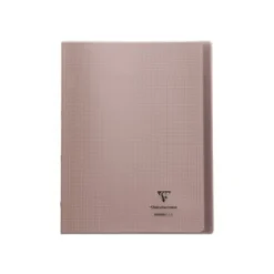 Clairefontaine Koverbook - Cahier polypro 24 x 32 cm - 48 pages - petits carreaux (5x5 mm) - disponible dans différentes couleurs