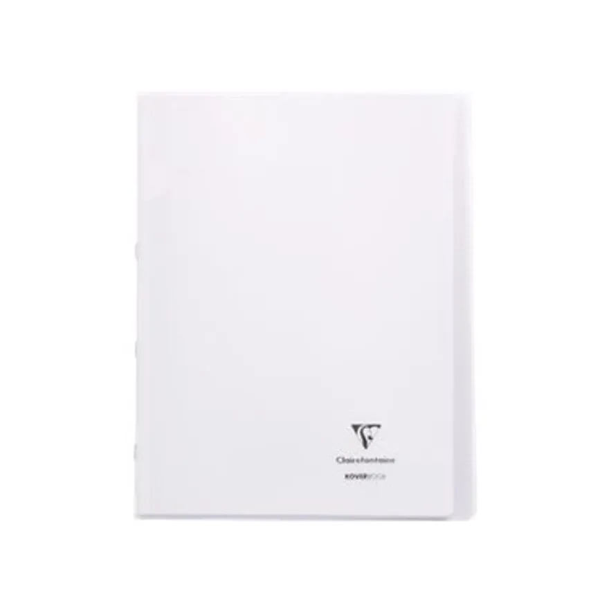 Clairefontaine Koverbook - Cahier polypro 24 x 32 cm - 48 pages - petits carreaux (5x5 mm) - disponible dans différentes couleurs