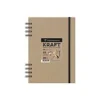 Clairefontaine Kraft - Carnet de dessin à spirale - A4 - 80 feuilles - 115 gr