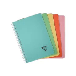 Clairefontaine Linicolor Essence - Carnet reliure intégrale - A5 - 90 feuilles / 180 pages - petits carreaux