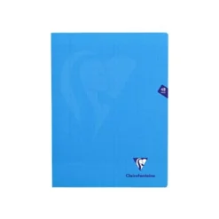 Clairefontaine Mimesys - Cahier polypro 24 x 32 cm - 48 pages - grands carreaux (Seyes) - disponible dans différentes couleurs
