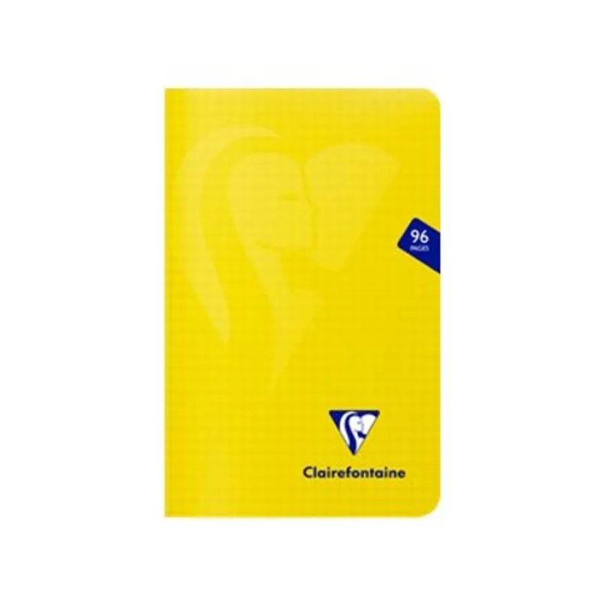 Clairefontaine Mimesys - Carnet polypro 11 x 17 cm - 96 pages - petits carreaux (5x5 mm) - disponible dans différentes couleurs