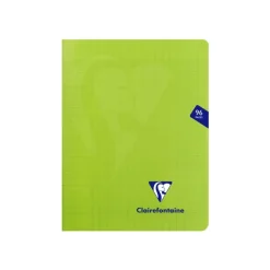 Clairefontaine Mimesys - Cahier polypro 17 x 22 cm - 96 pages - grands carreaux (Seyes) - disponible dans différentes couleurs