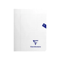 Clairefontaine Mimesys - Cahier polypro 17 x 22 cm - 96 pages - grands carreaux (Seyes) - disponible dans différentes couleurs