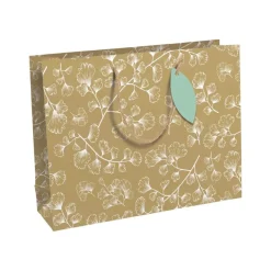 Clairefontaine My Garden - Sac shopping 37,3 x 11,8 x 27,5 cm - indéchirable - garden branches - kraft