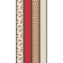 Clairefontaine Pain d'épices - Papier cadeau kraft - 70 cm x 2 m - 70 g/m² - différents motifs disponibles