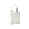 Clairefontaine Premium - Sac cadeau - 12 cm x 4,5 cm x 13,5 cm - arabesque blanc