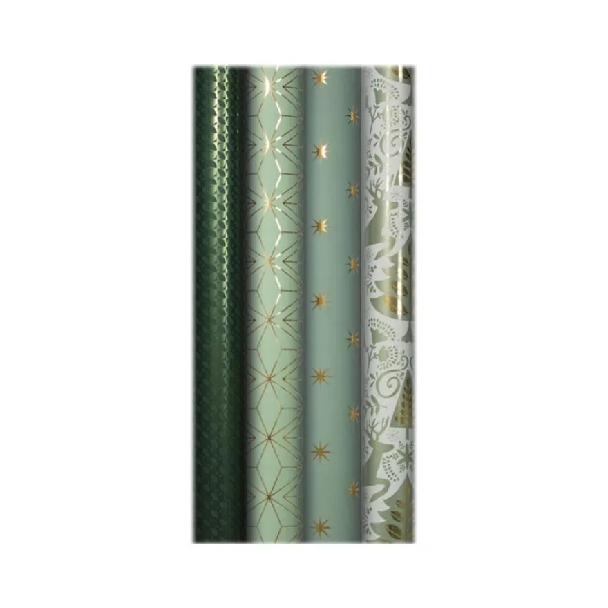 Clairefontaine Premium Dans les bois - Papier cadeau - 70 cm x 2 m - disponible dans différents modèles - 80 g/m²