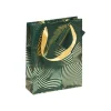 Clairefontaine Rhodia - Sac cadeau moyen 17 x 6 x 22 cm - vert, or