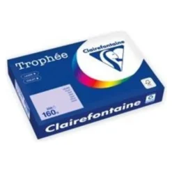 Clairefontaine Trophée - Papier couleur - A3 (297 x 420 mm) - 160 g/m² - 250 feuilles - lilas