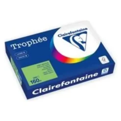 Clairefontaine Trophée - Papier couleur - A4 (210 x 297 mm) - 160 g/m² - 250 feuilles - vert