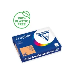 Clairefontaine Trophée -Papier - orange - A4 (210 x 297 mm) - 80 g/m² - Ramette de 500 feuilles