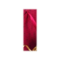 Clairefontaine Velvet - Sac cadeau rouge - 17 cm x 6 cm x 22 cm