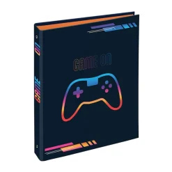 Classeur 4 anneaux - Dos 50 mm - A4 - Game On - Viquel