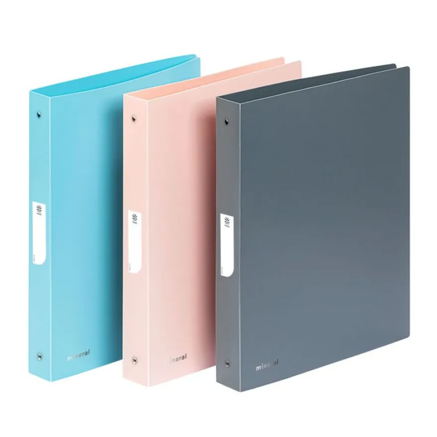 Classeur 4 anneaux A4 MAXI - MINERAL - Viquel