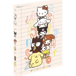 Classeur A4 dos 40 Hello Kitty and Friends - 25 x 32 cm - Oberthur