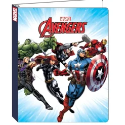 Classeur Avengers - 26 x 31,5 cm - bleu - Bagtrotter