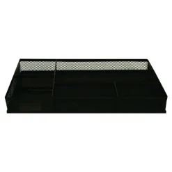 Clementina Frog - Plateau organisateur de bureau en métal - noir