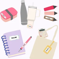 Cléopatre - 12 étiquettes no pack - Primaire