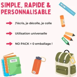 Cléopatre - 12 étiquettes no pack - Primaire
