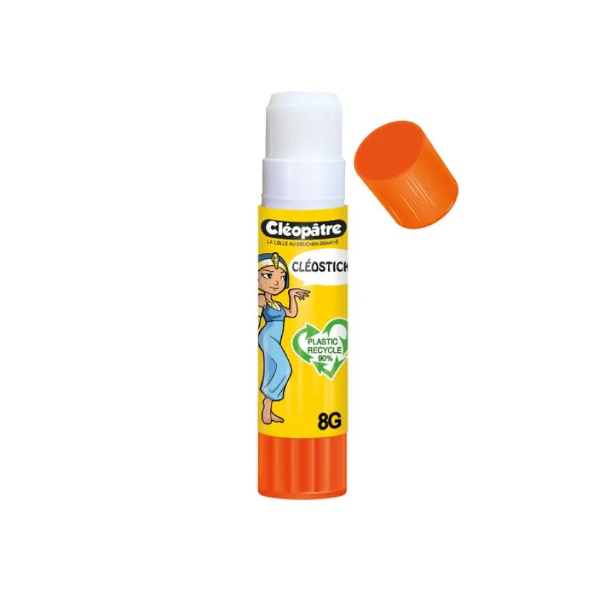Cléopâtre - Bâton de colle blanche - 8 gr
