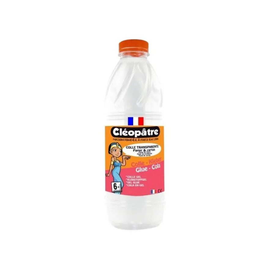 Cléopâtre - Flacon de colle transparente - 1 kg