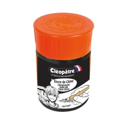 Cléopâtre Chinese Ink - Encre - pour carton - noir - opaque - encre indienne - 45 ml
