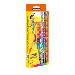 Cléopâtre NÉFERTARI - Pack de 10 gouaches - couleurs assorties - 10 ml