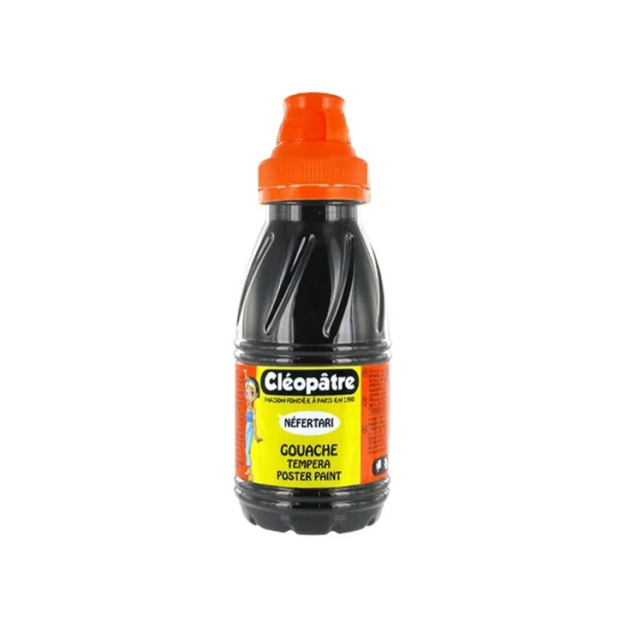 Cléopâtre NÉFERTARI - Peinture gouache - noir - 250 ml