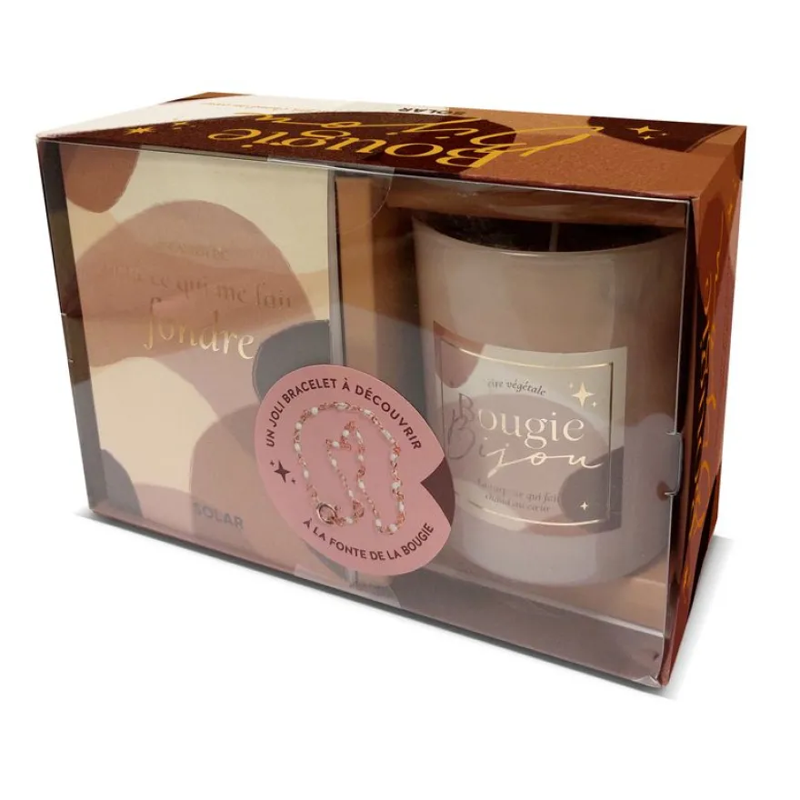 Coffret bougie bijou