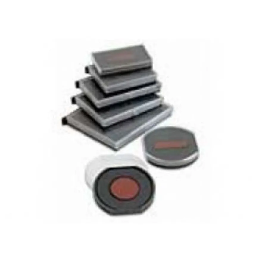Colop - 2 Encriers recharges pour tampon E/10 - rouge