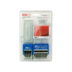 Colop - Kit de tampons à faire soi-même : Printer 30, mini dateur S120 et mini dateur multiformules