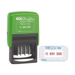Colop - Tampon Dateur Printer Green Line S260 - "reçu le"
