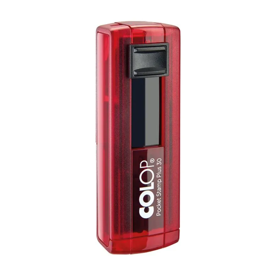 Colop Pocket Stamp Plus 30 - Tampon de poche personnalisable - 5 lignes - format rectangulaire