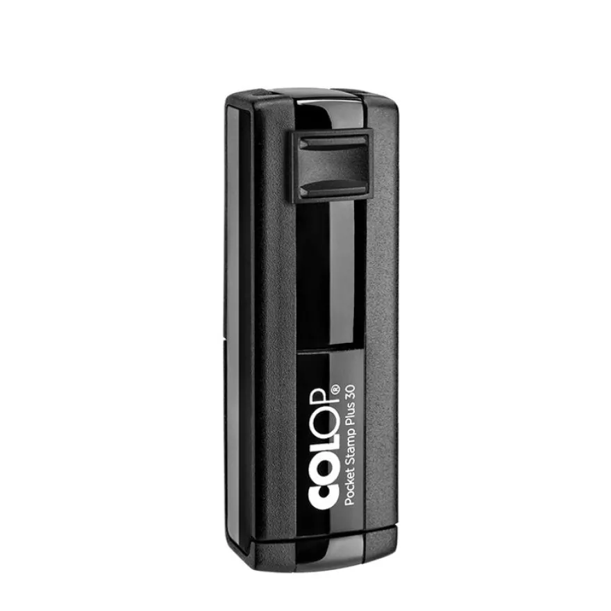 Colop Pocket Stamp Plus 30 - Tampon de poche personnalisable - 5 lignes - format rectangulaire